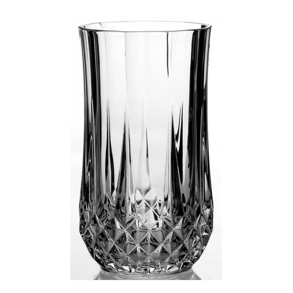 8 Longchamp Cristal D’Arques Highball Glasses
